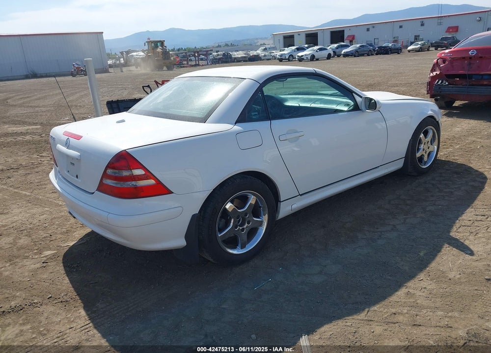 2001 MERCEDES-BENZ SLK 320 VIN: WDBKK65F11F230551