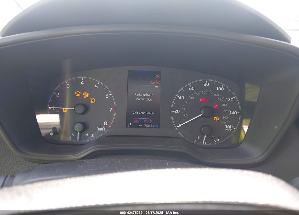 2025 TOYOTA COROLLA VIN: 5YFB4MDE4SP290469