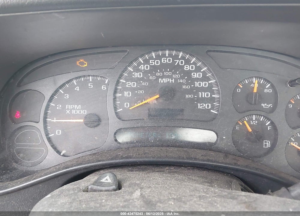 2005 CHEVROLET SILVERADO 1500 WORK TRUCK VIN: 1GCEK14X35Z218563