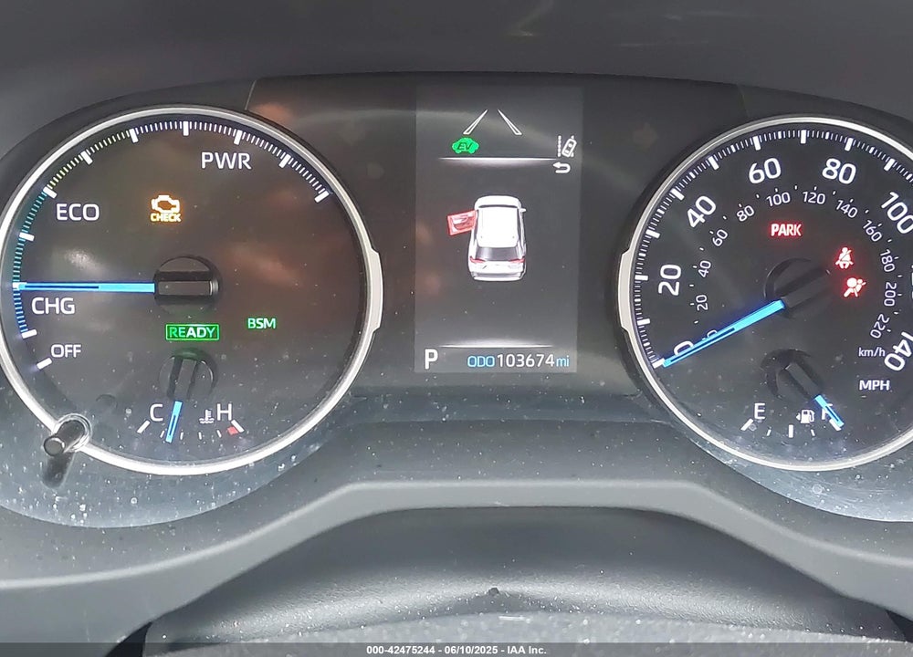 2019 TOYOTA RAV4 HYBRID LE VIN: JTMMWRFV3KJ012955