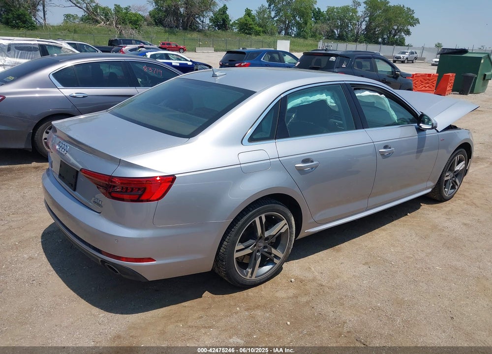 2017 AUDI A4 2.0T PREMIUM VIN: WAUENAF46HN009935