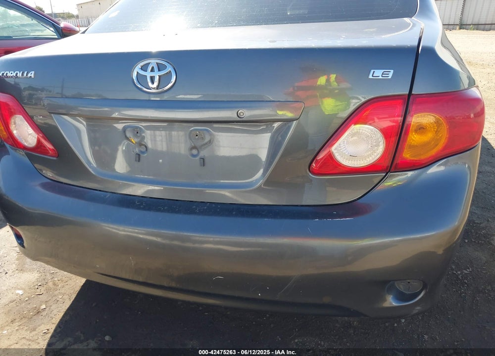 2009 TOYOTA COROLLA LE VIN: 1NXBU40E99Z072929