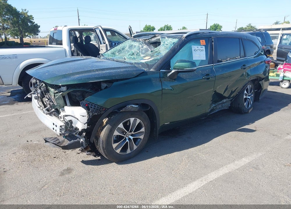 2023 TOYOTA HIGHLANDER VIN: 5TDKBRCHXPS570880