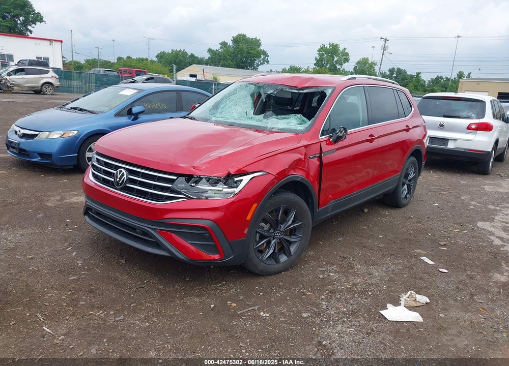 2022 VOLKSWAGEN TIGUAN 2.0T SE VIN: 3VV2B7AX0NM020942