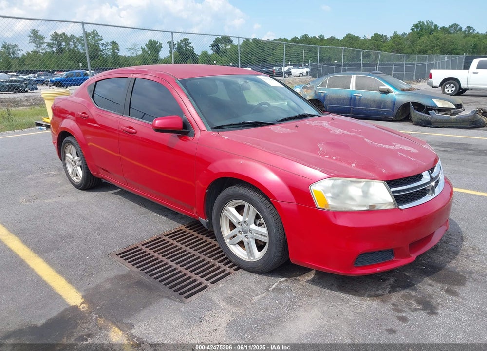 2012 DODGE AVENGER SXT VIN: 1C3CDZCB5CN112128