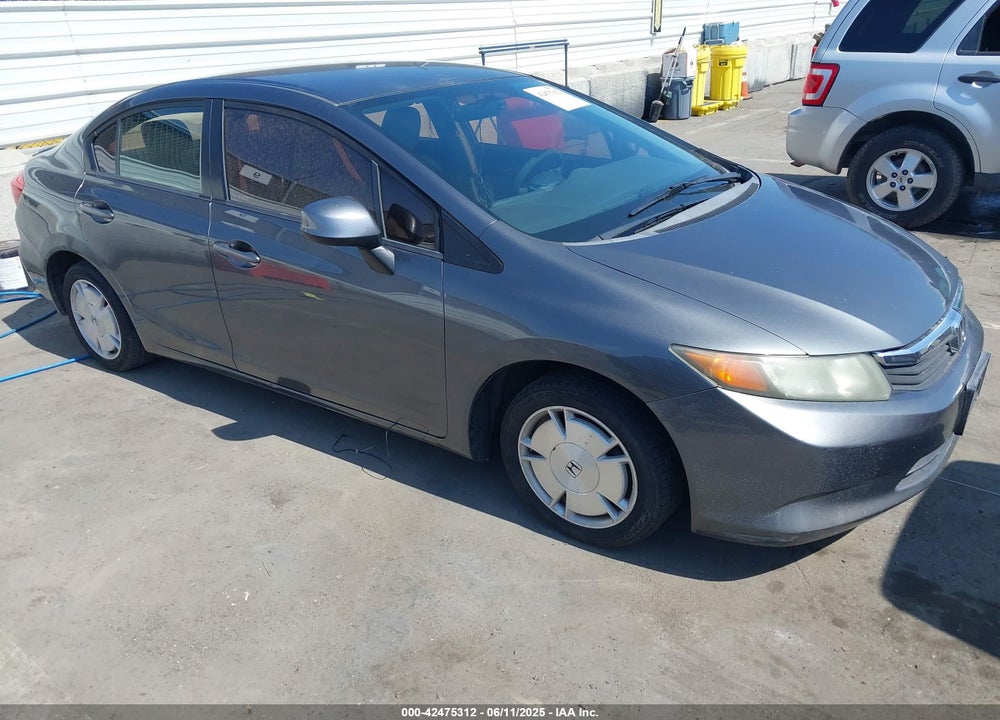 2012 HONDA CIVIC HF VIN: 2HGFB2F62CH322331