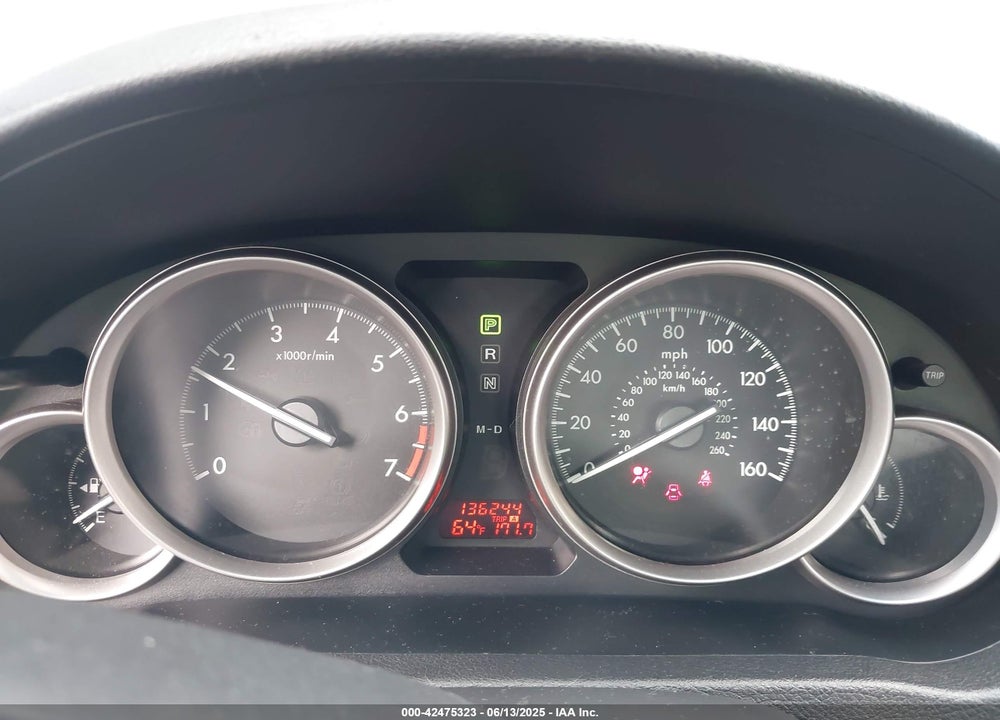 2012 MAZDA 6 I SPORT VIN: 1YVHZ8BH9C5M21209