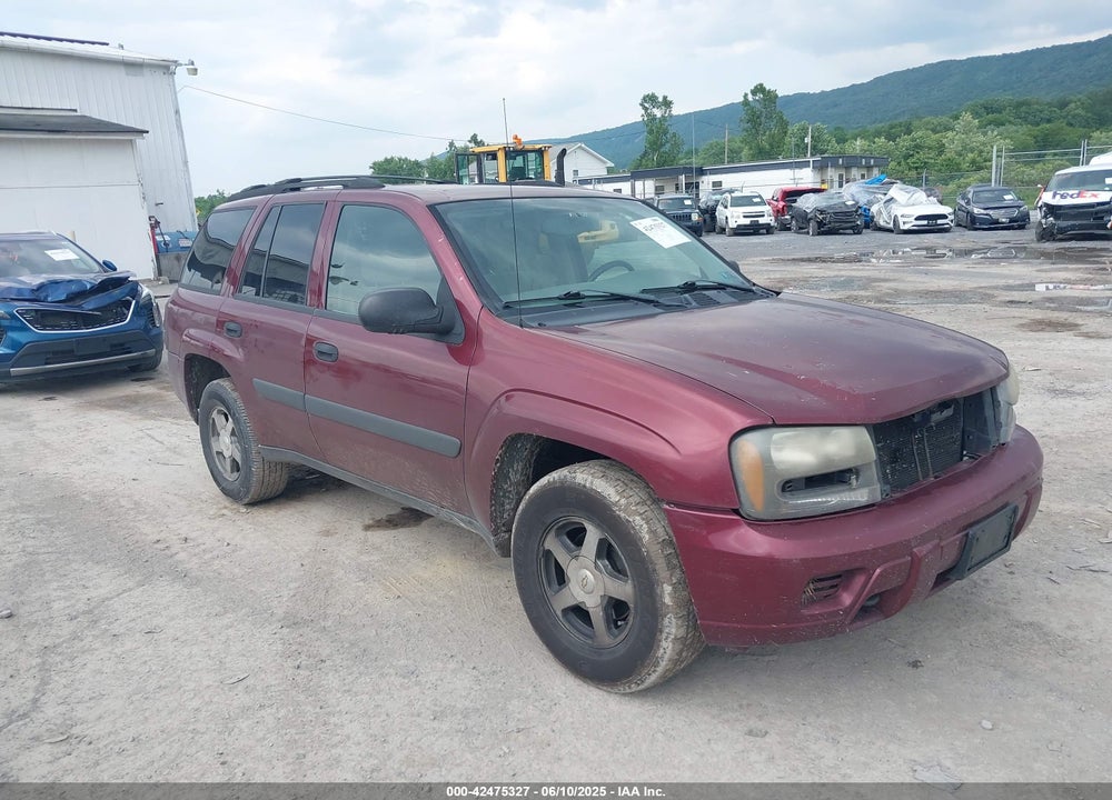 2005 CHEVROLET TRAILBLAZER LS VIN: 1GNDT13S052356270
