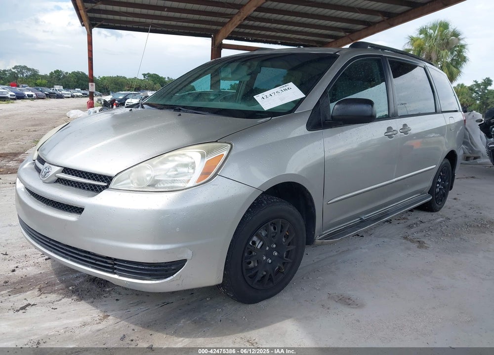 2004 TOYOTA SIENNA LE VIN: 5TDZA23C84S075215