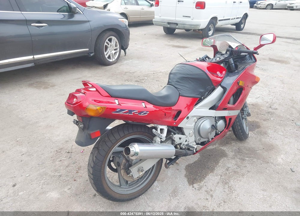1999 KAWASAKI ZX600 E VIN: JKAZX4E12XB514808