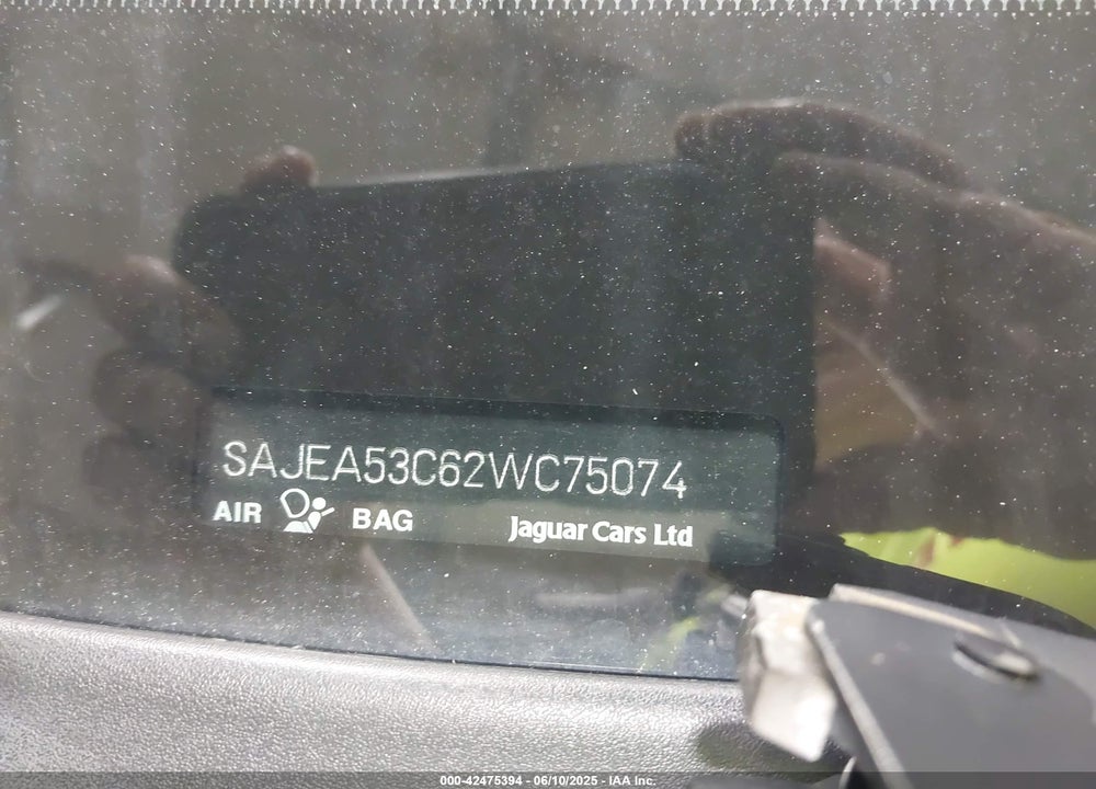 2002 JAGUAR X-TYPE 3.0L VIN: SAJEA53C62WC75074