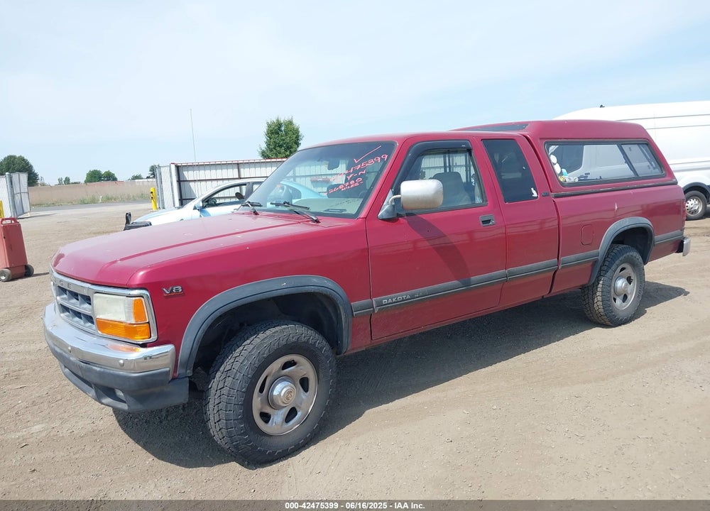 1996 DODGE DAKOTA VIN: 1B7GG23Y8TS617257