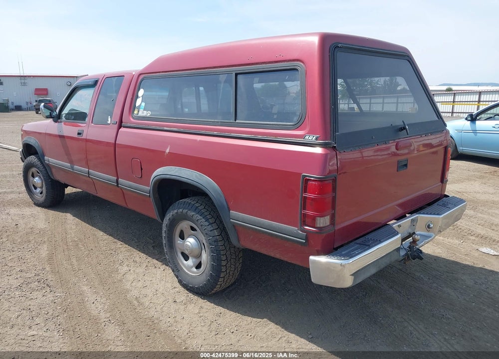 1996 DODGE DAKOTA VIN: 1B7GG23Y8TS617257