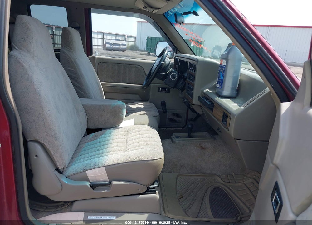 1996 DODGE DAKOTA VIN: 1B7GG23Y8TS617257