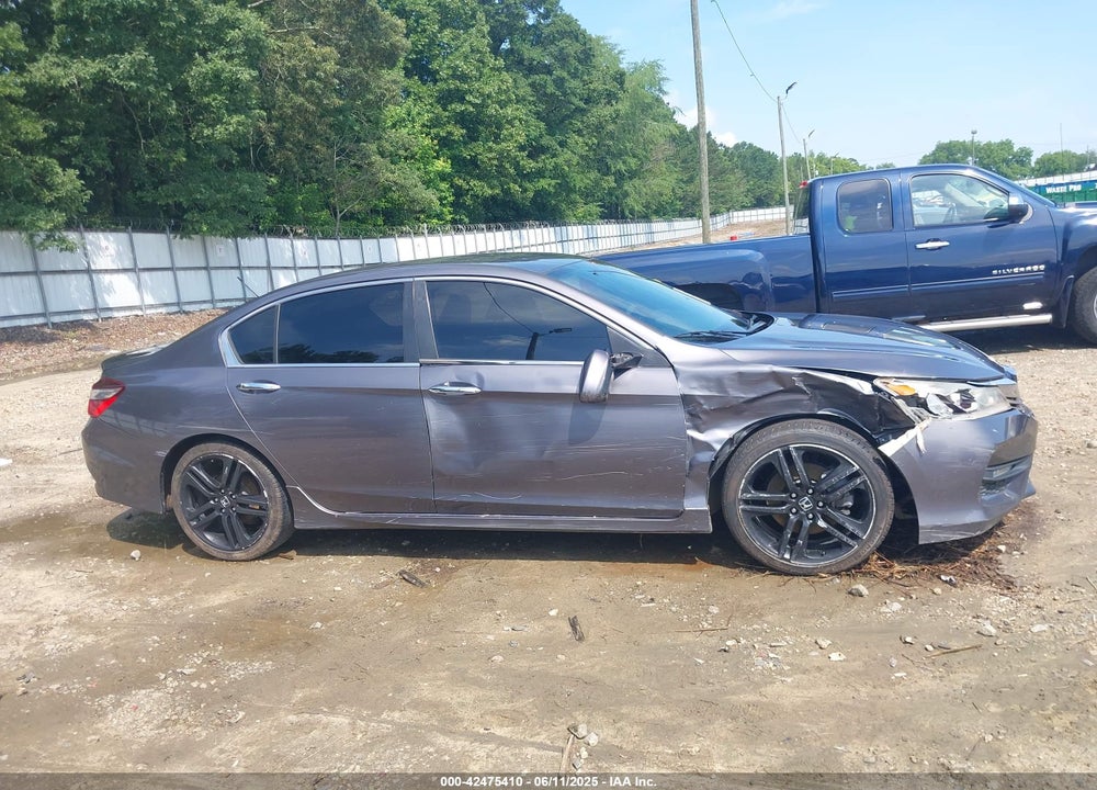 2016 HONDA ACCORD VIN: 1HGCR2F55GA095341