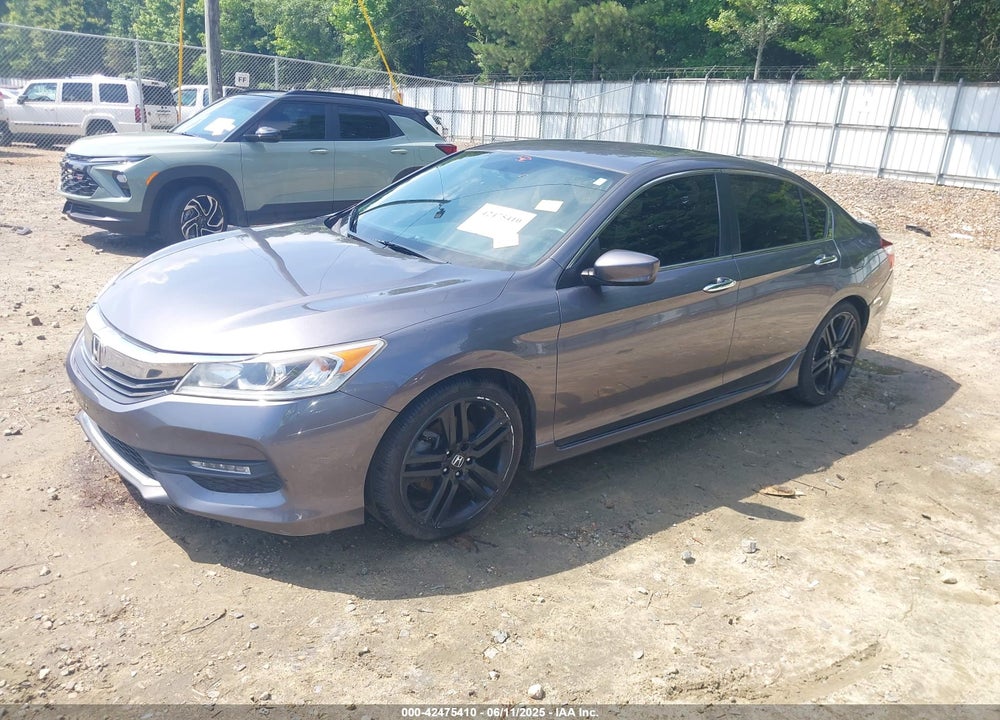 2016 HONDA ACCORD VIN: 1HGCR2F55GA095341