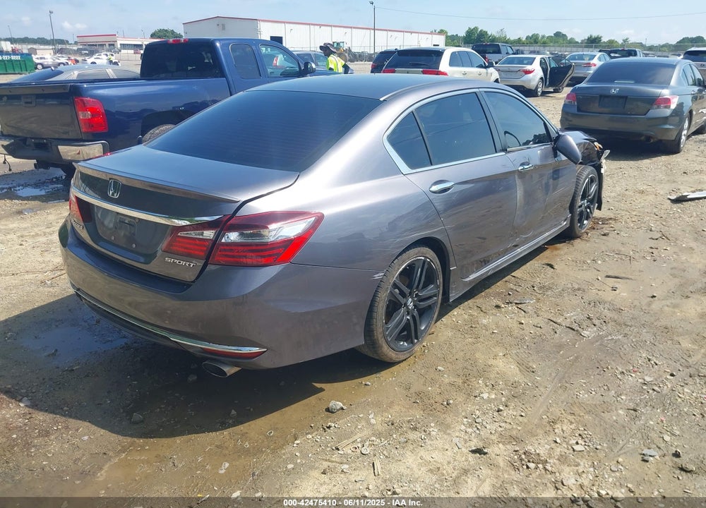 2016 HONDA ACCORD VIN: 1HGCR2F55GA095341