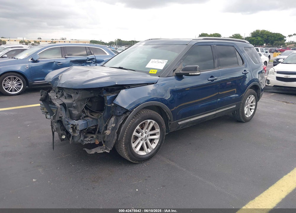 2016 FORD EXPLORER XLT VIN: 1FM5K7DH4GGD10240