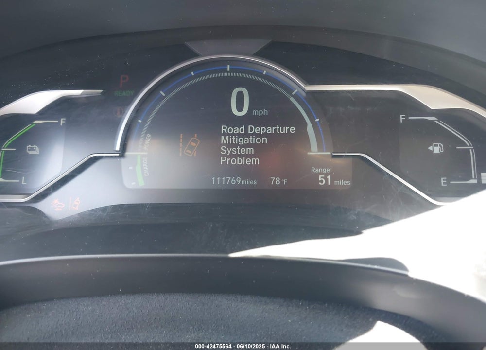 2018 HONDA CLARITY PLUG-IN HYBRID VIN: JHMZC5F35JC014679