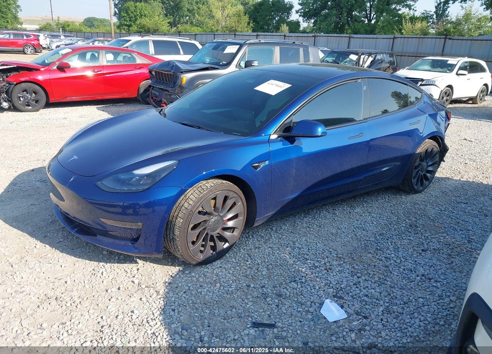 2022 TESLA MODEL 3 VIN: 5YJ3E1EC3NF118592