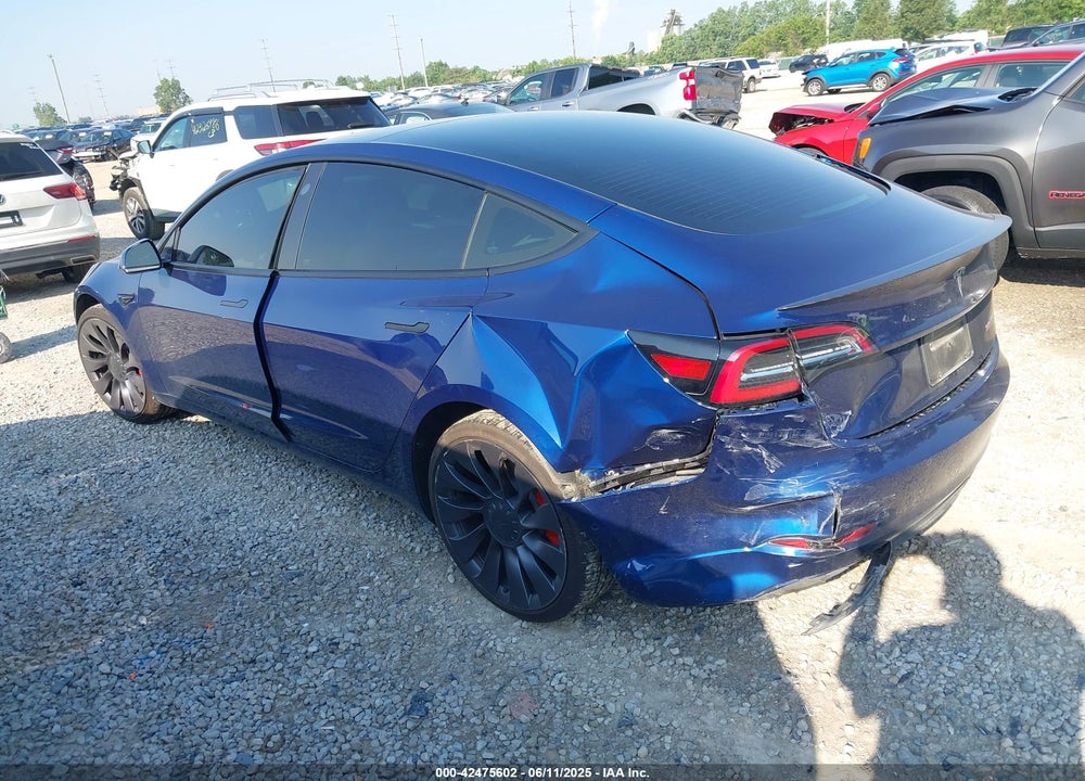 2022 TESLA MODEL 3 VIN: 5YJ3E1EC3NF118592