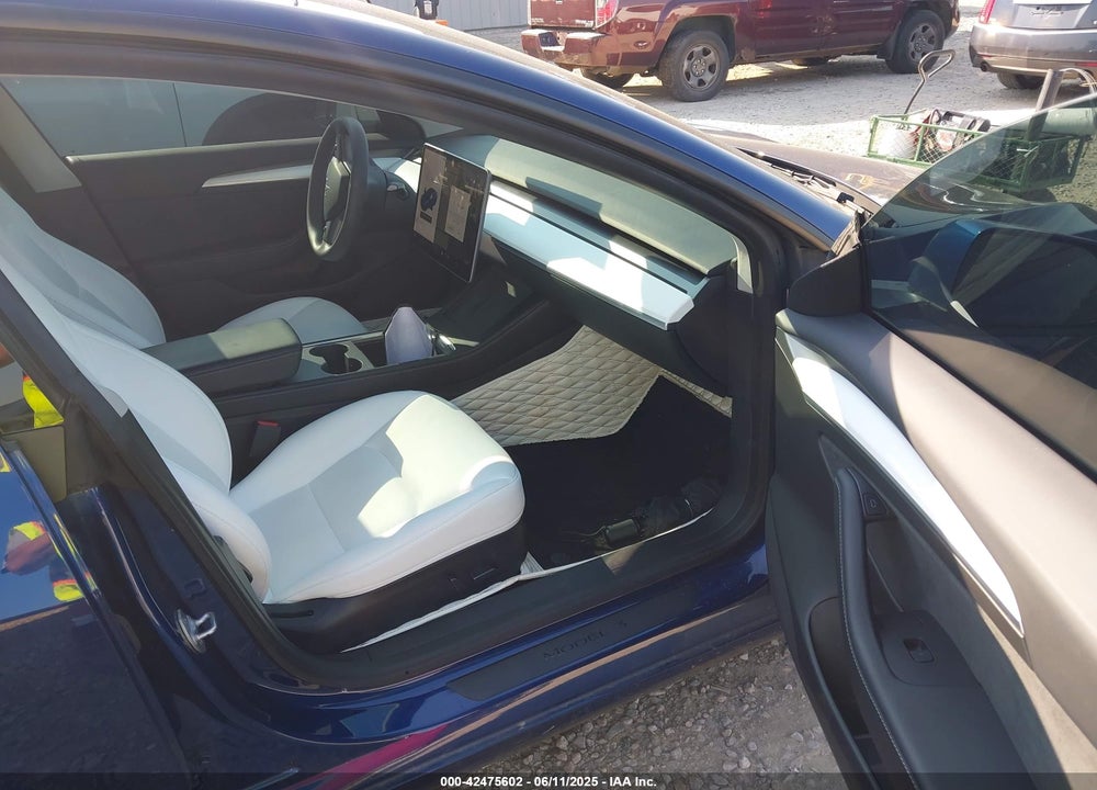 2022 TESLA MODEL 3 VIN: 5YJ3E1EC3NF118592