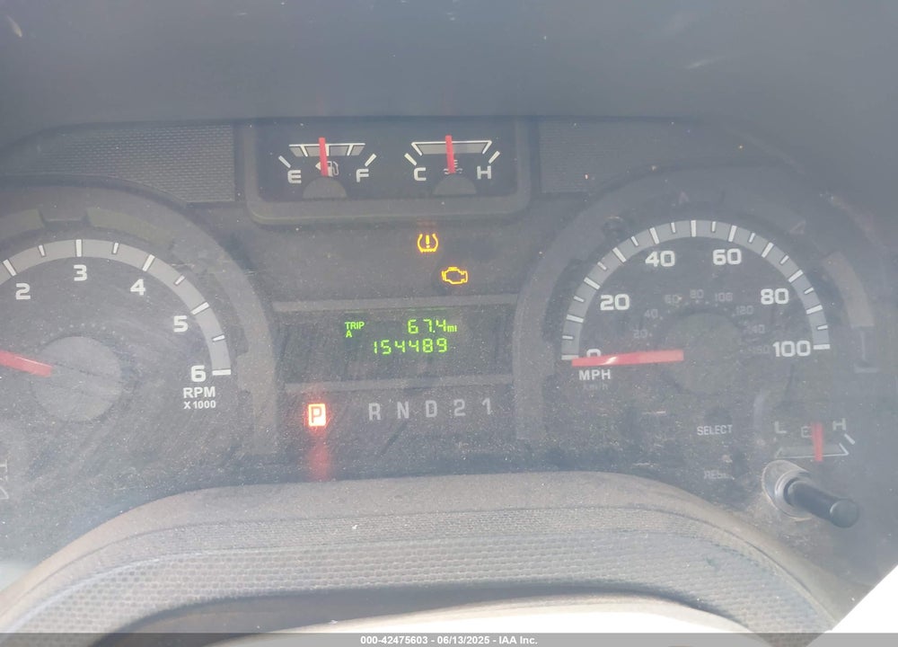 2013 FORD E-350 SUPER DUTY COMMERCIAL VIN: 1FDSE3EL3DDB15054