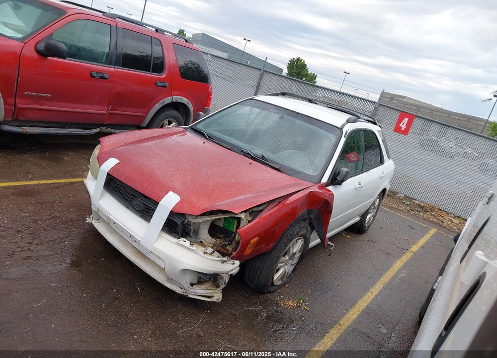 2002 SUBARU IMPREZA 2.5TS VIN: JF1GG65542H824952