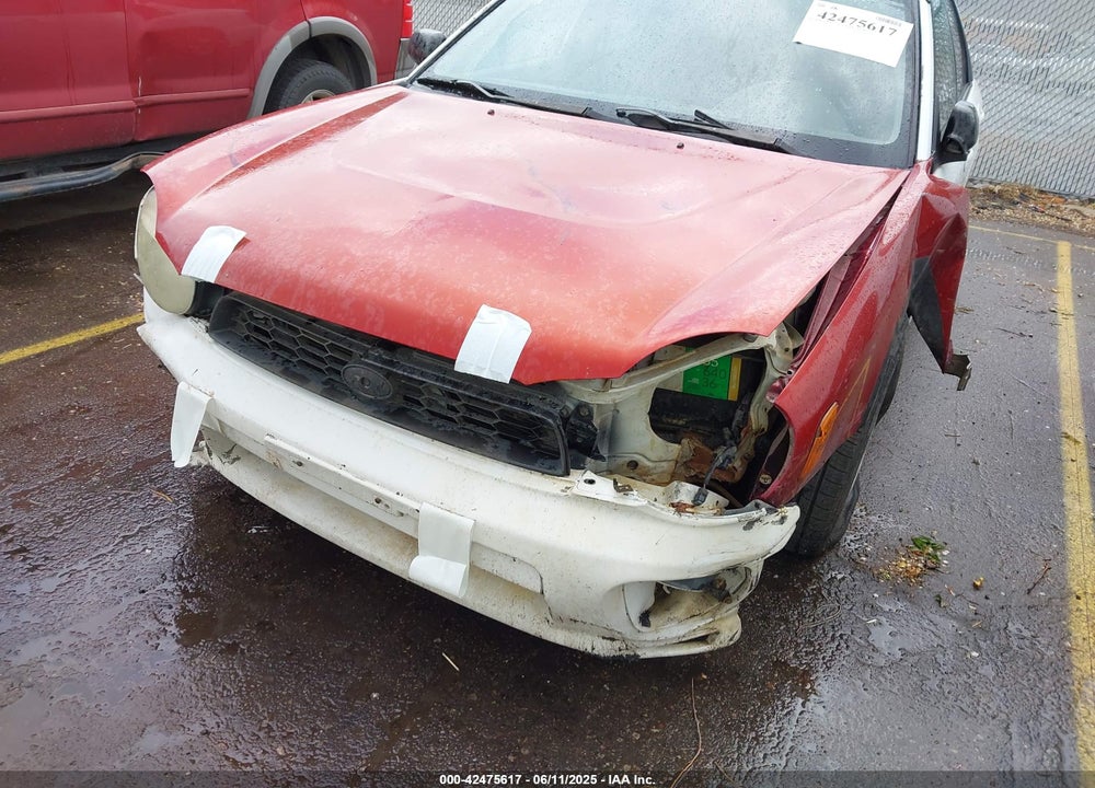 2002 SUBARU IMPREZA 2.5TS VIN: JF1GG65542H824952