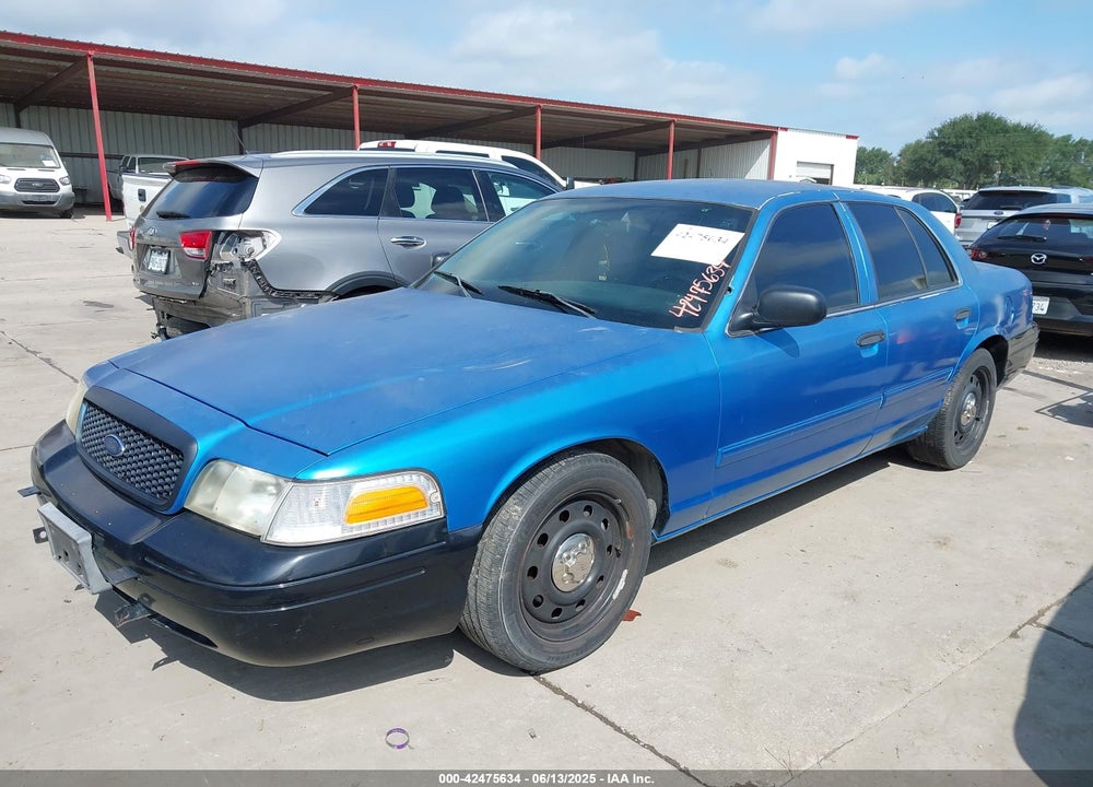 2009 FORD CROWN VICTORIA VIN: 2FAHP71V19X124459