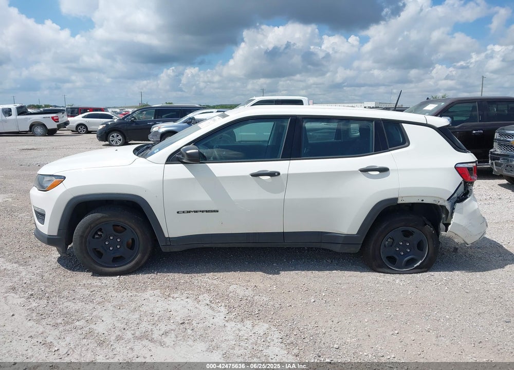 2018 JEEP COMPASS VIN: 3C4NJCAB1JT151695