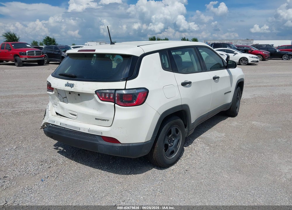 2018 JEEP COMPASS VIN: 3C4NJCAB1JT151695