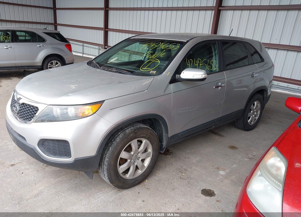 2013 KIA SORENTO LX VIN: 5XYKT3A16DG336986