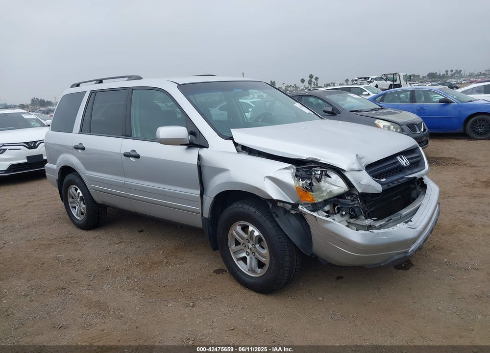 2005 HONDA PILOT VIN: 2HKYF18475H512928