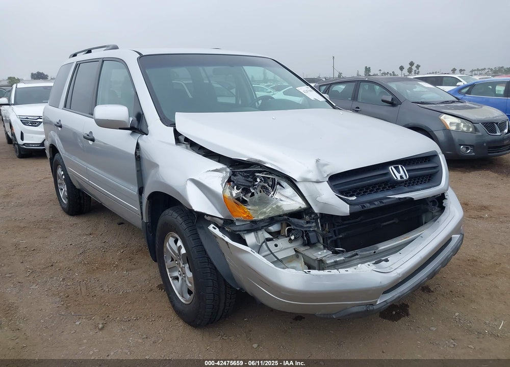 2005 HONDA PILOT VIN: 2HKYF18475H512928
