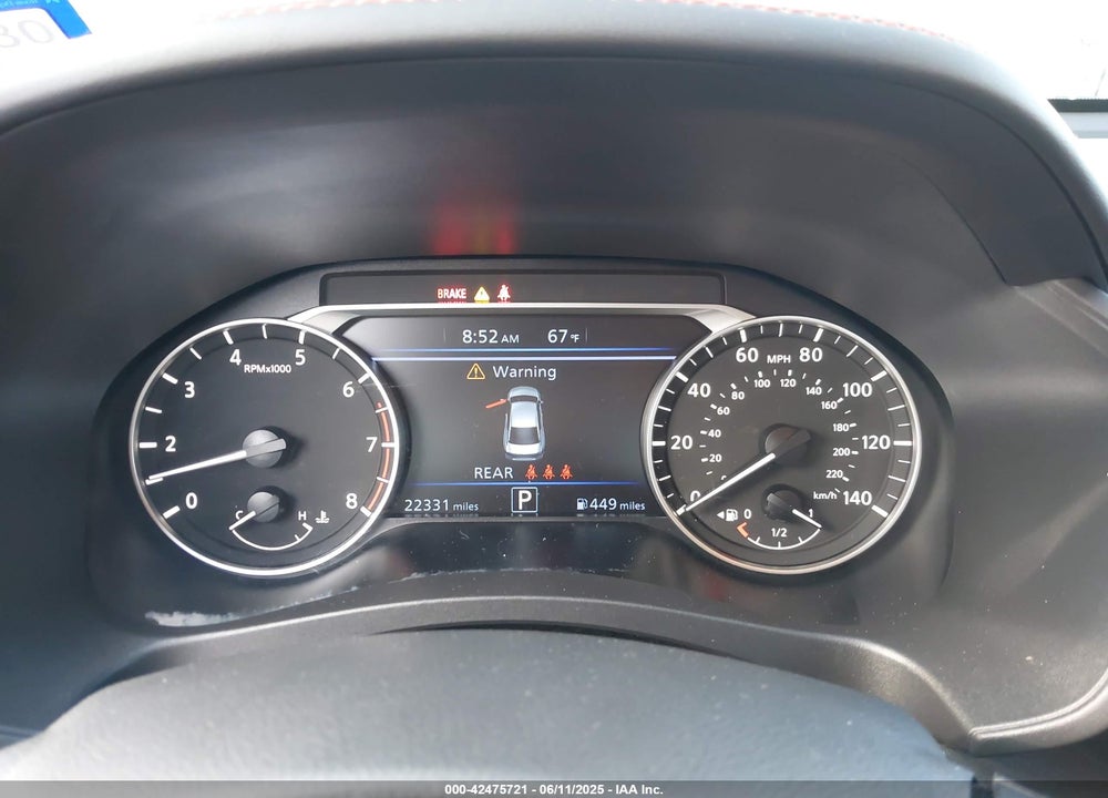 2025 NISSAN ALTIMA SR FWD VIN: 1N4BL4CV1SN311835