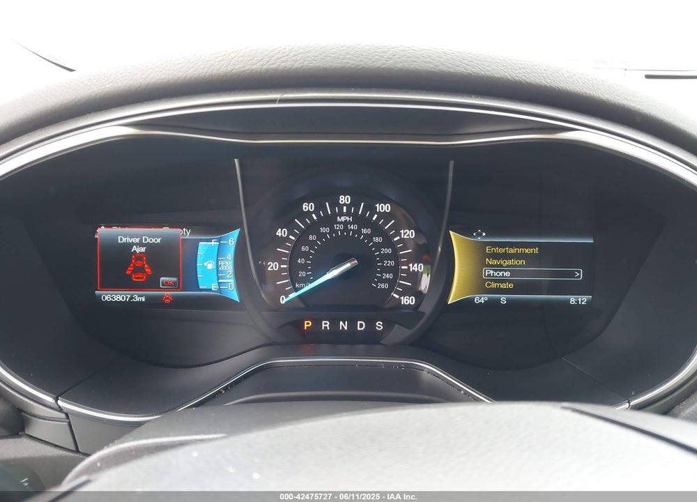2015 FORD FUSION TITANIUM VIN: 3FA6P0K95FR114592