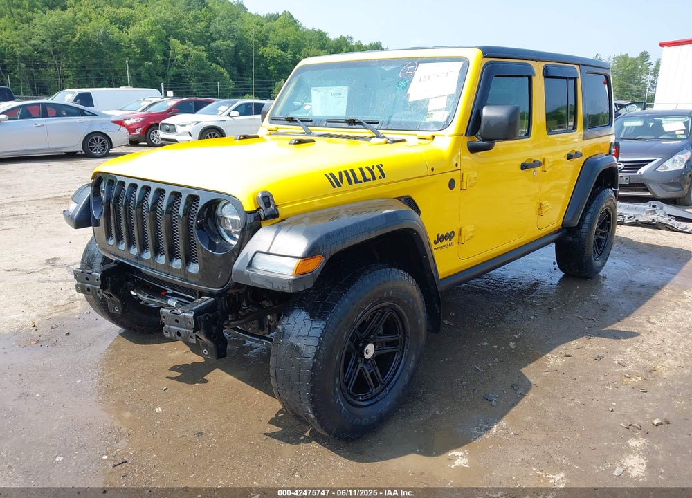 2021 JEEP WRANGLER UNLIMITED VIN: 1C4HJXDMXMW707745