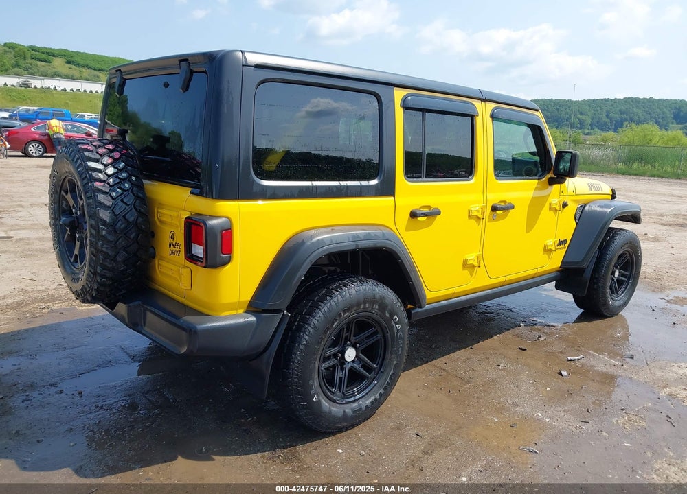 2021 JEEP WRANGLER UNLIMITED VIN: 1C4HJXDMXMW707745