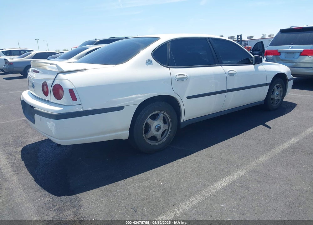2004 CHEVROLET IMPALA VIN: 2G1WF52E649204126