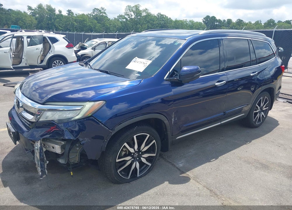2019 HONDA PILOT VIN: 5FNYF6H95KB011488
