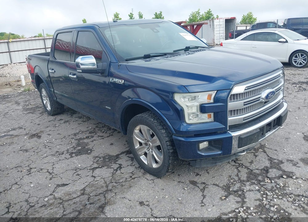 2015 FORD F-150 PLATINUM VIN: 1FTEW1EG5FFC53076