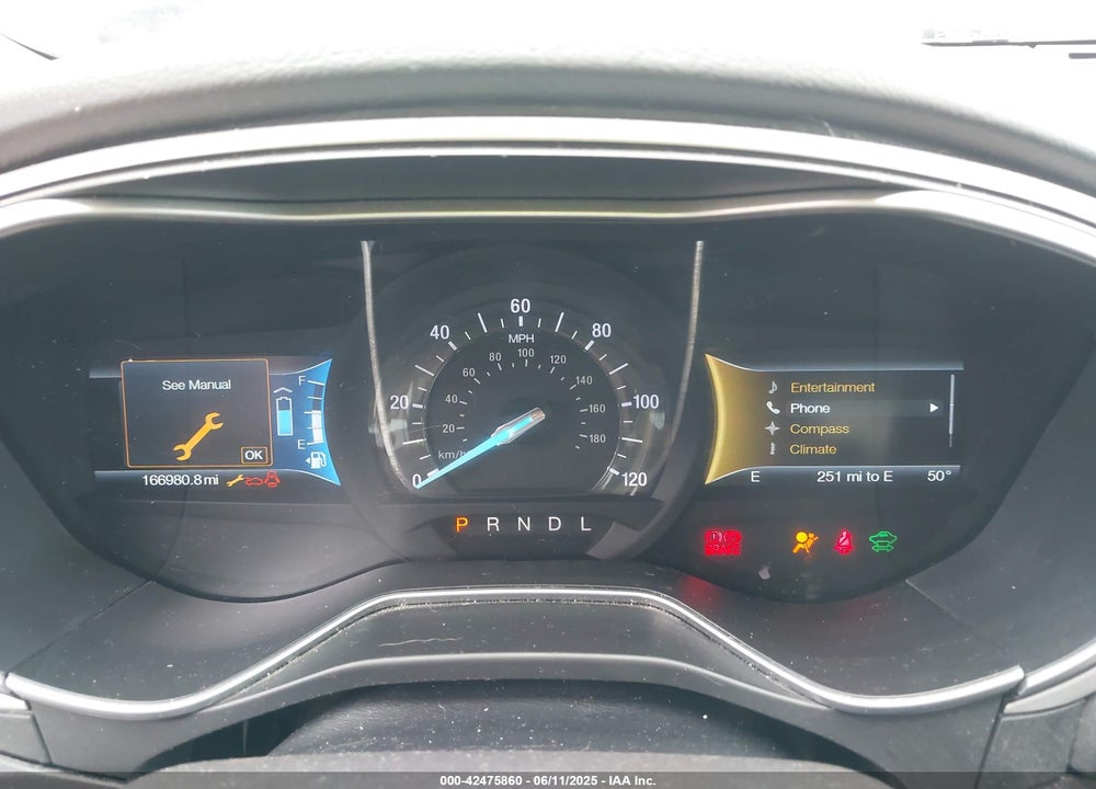 2015 FORD FUSION HYBRID VIN: 3FA6P0LU7FR254503