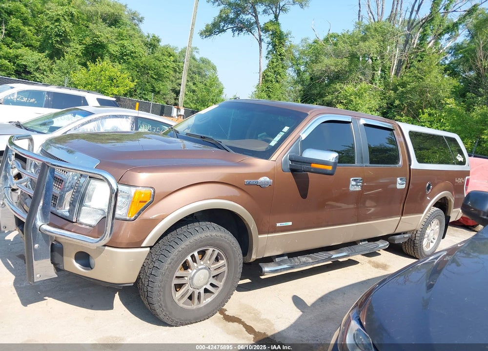 2011 FORD F-150 KING RANCH VIN: 1FTFW1ET2BKE09450