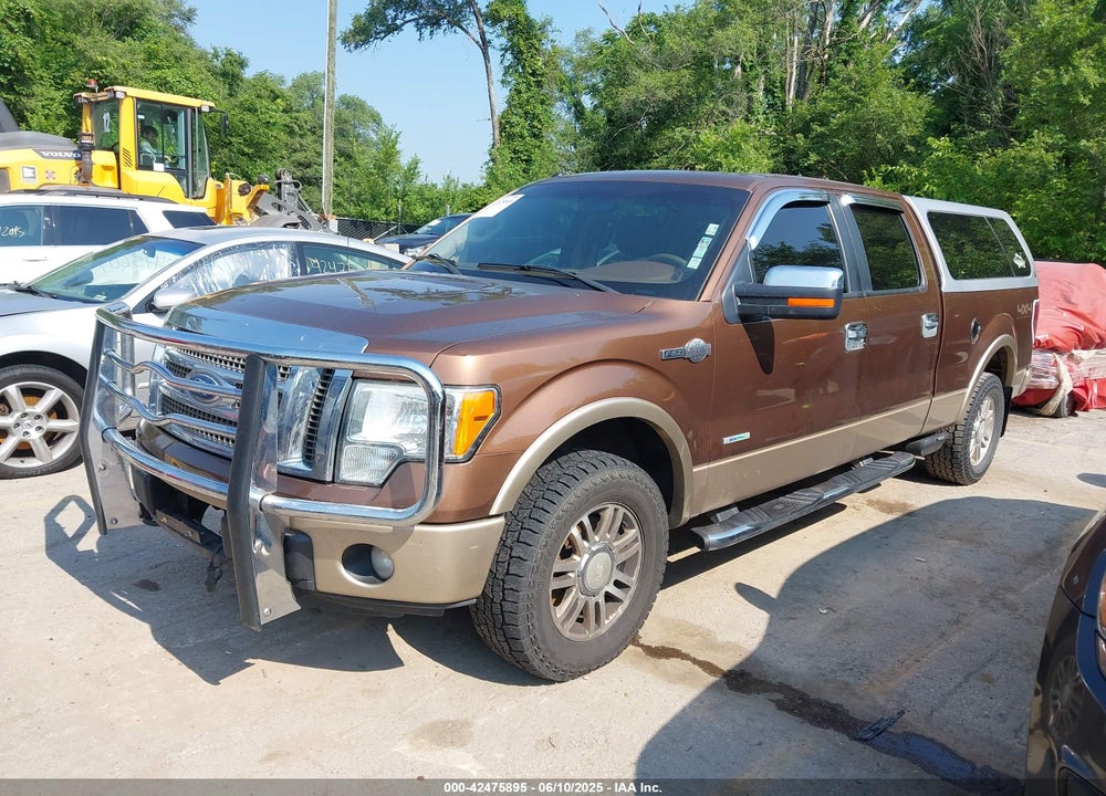 2011 FORD F-150 KING RANCH VIN: 1FTFW1ET2BKE09450
