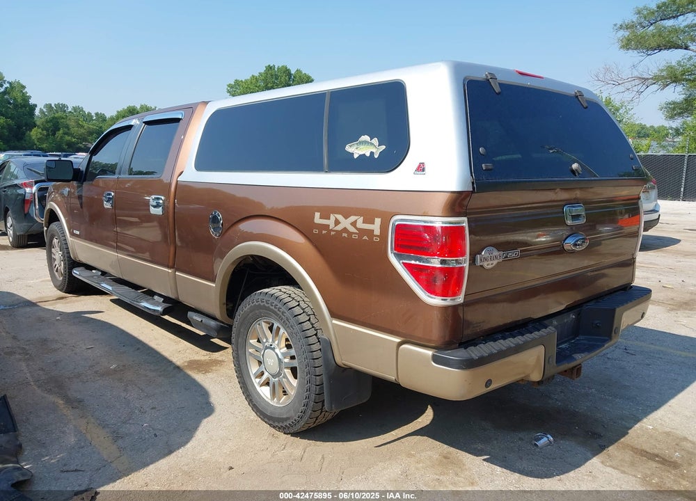 2011 FORD F-150 KING RANCH VIN: 1FTFW1ET2BKE09450