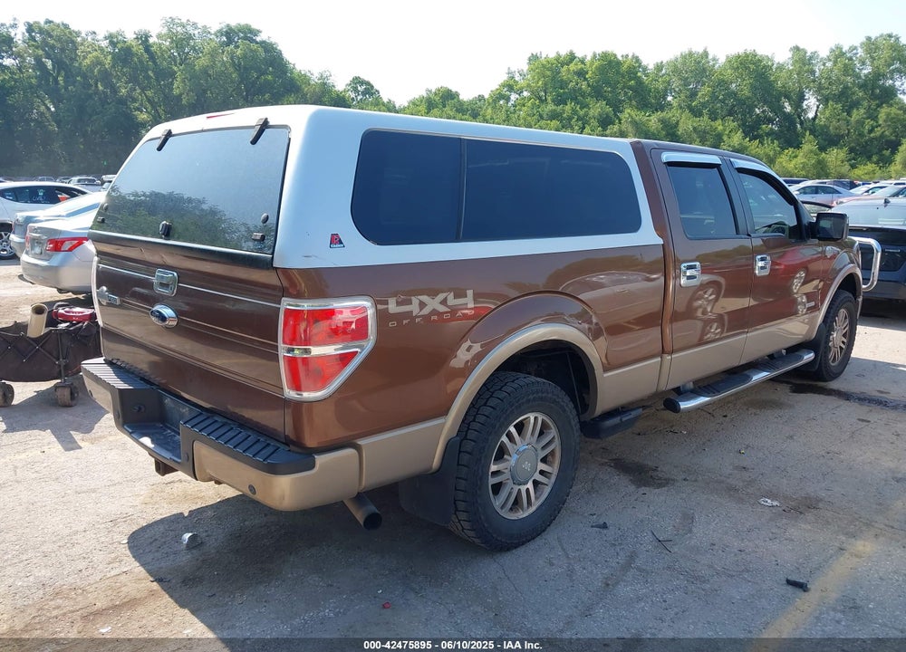2011 FORD F-150 KING RANCH VIN: 1FTFW1ET2BKE09450