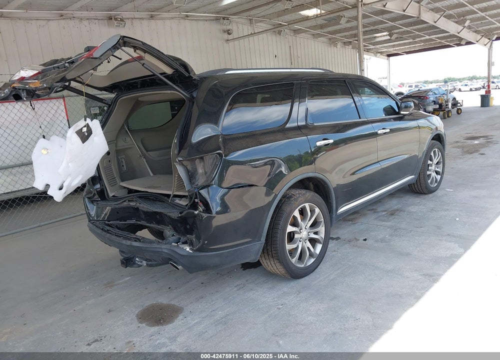 2013 DODGE DURANGO VIN: 1C4RDHDG0DC700252
