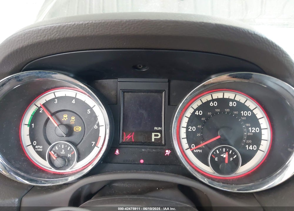 2013 DODGE DURANGO VIN: 1C4RDHDG0DC700252