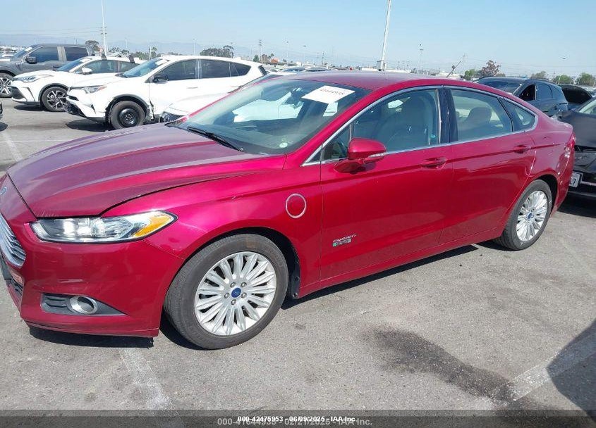 2014 FORD FUSION ENERGI VIN: 3FA6P0PUXER234528